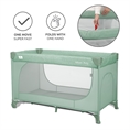 Baby Cot MOON HUG one tuch fold 1 Layer GREEN